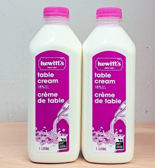 Cream - 18% (Hewitt's)